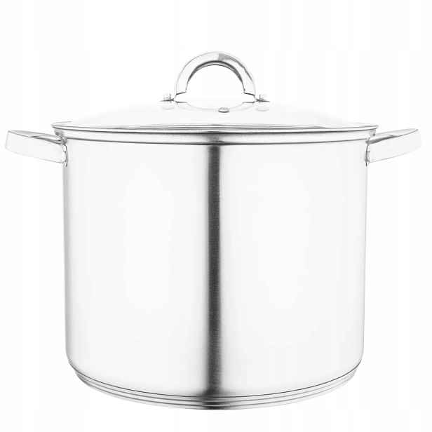 Hrnec indukční z nerezové oceli vysoký Altom Design Fabio 28 cm 12,5 l
