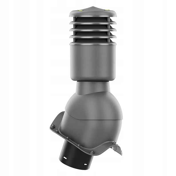 Izolovaný Smart větrací komín Izolovaný Ø125 pro vlnitou lepenku Grafit 7024