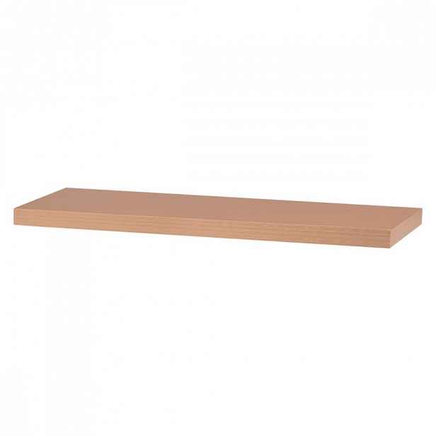 Nástěnná polička 90 cm P-013 Autronic Buk