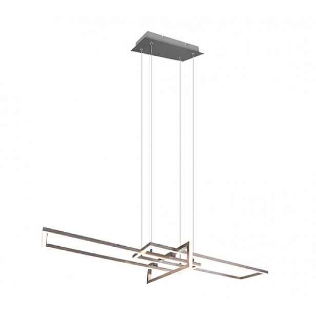 LED závěsné osvětlení Trio Salinas nikl 320310307