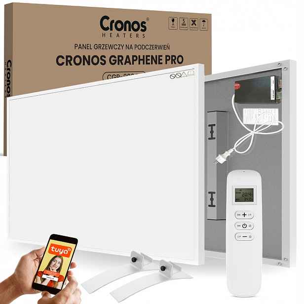 Ohřívač Infračervený Grafen Wifi 900 W