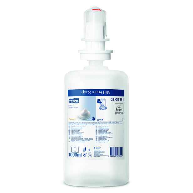 TORK Premium pěnové mýdlo jemné S4 1l 520501