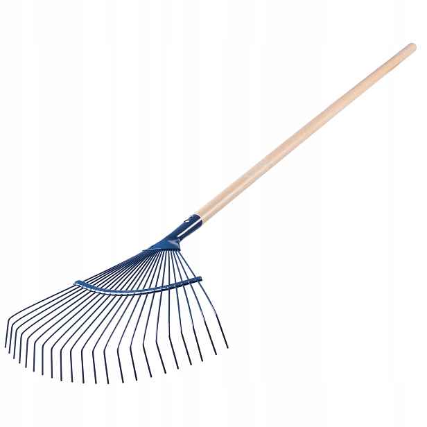 Hrábě Na Listí Trávy Ocelový Drát