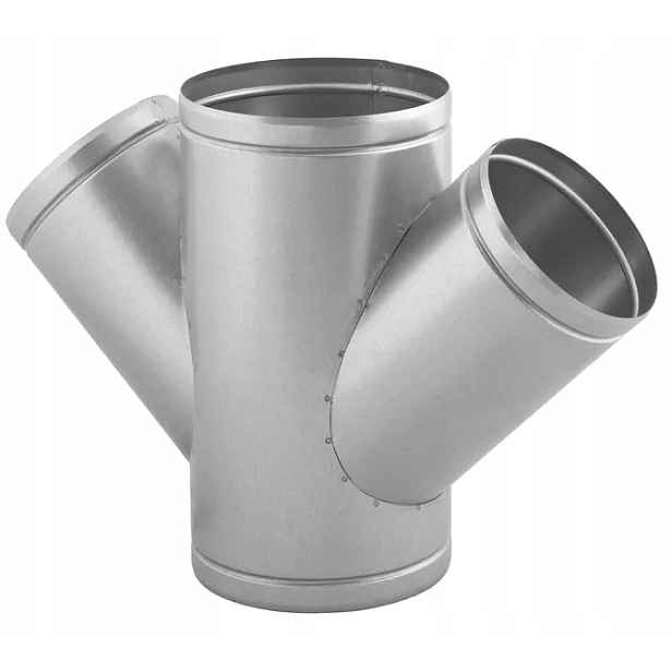kulatý tvarovka Czo 150 mm úhel 45 pozink Darco