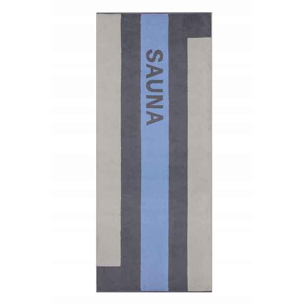 Plážová osuška Sauna 80x200 nebe froté 480g/m2 100% bavlna Cawoe