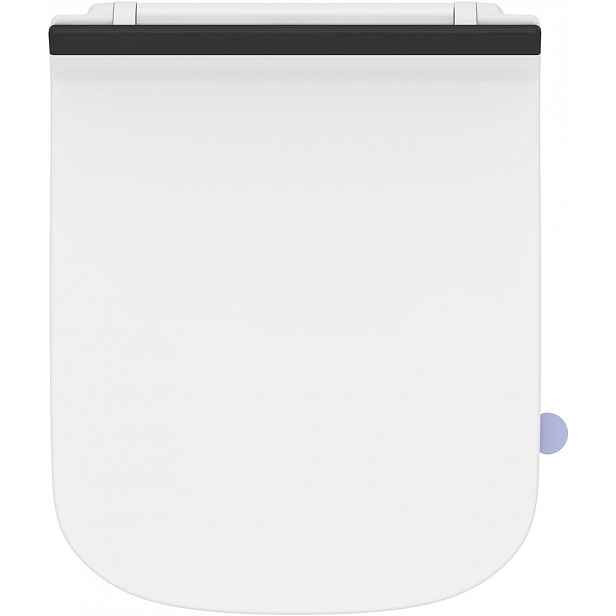 Wc Sedátko Obdélníkové, Pomalu Padající, Duroplast Slim Quick Release