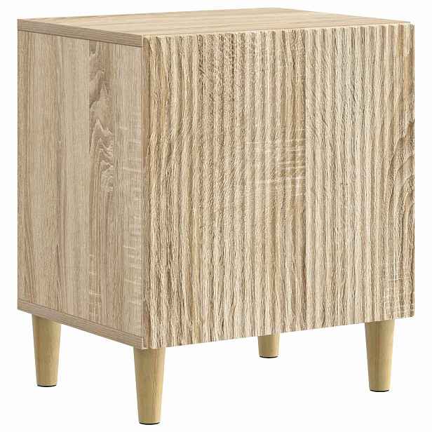vidaXL Noční skříňka Dub sonoma 43 x 34,5 x 50 cm Kompozitní dřevo