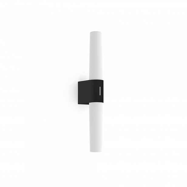 Černé nástěnné svítidlo Helva Led IP44 3000K do koupelny Nordlux