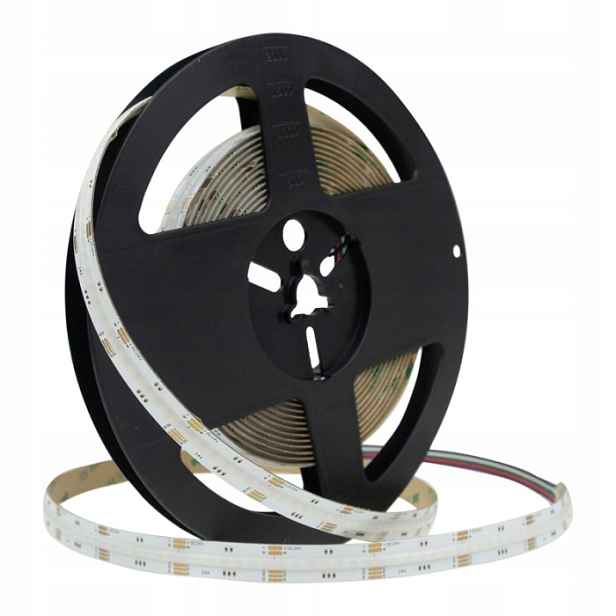 Led pásek Cob RGB+4000K světelná linka 24W/m role 5m