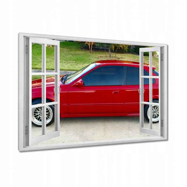 Obrazy 120x80 Červená Honda Civic