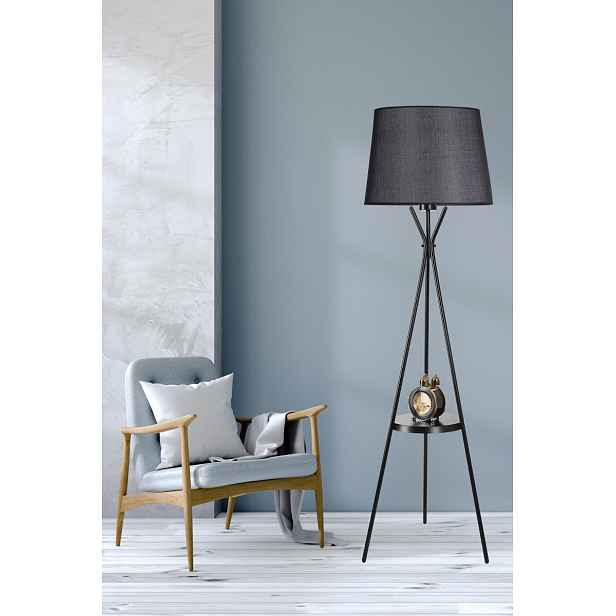 Opviq Stojací lampa Venedik 165 cm černá