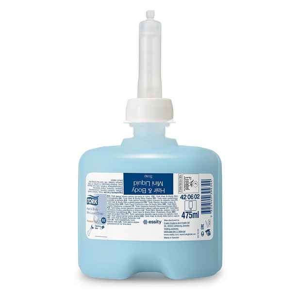 TORK tekuté mýdlo na vlasy a tělo 475ml 475 dávek S2 420602
