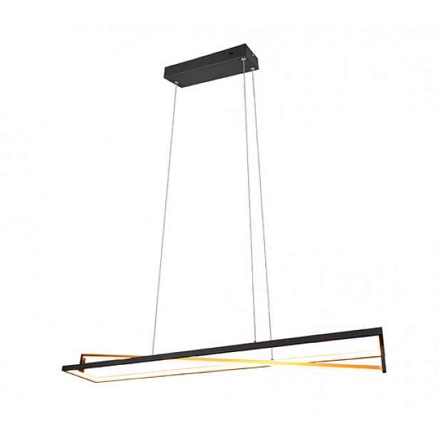 LED závěsné osvětlení Trio Edge černá 326810132