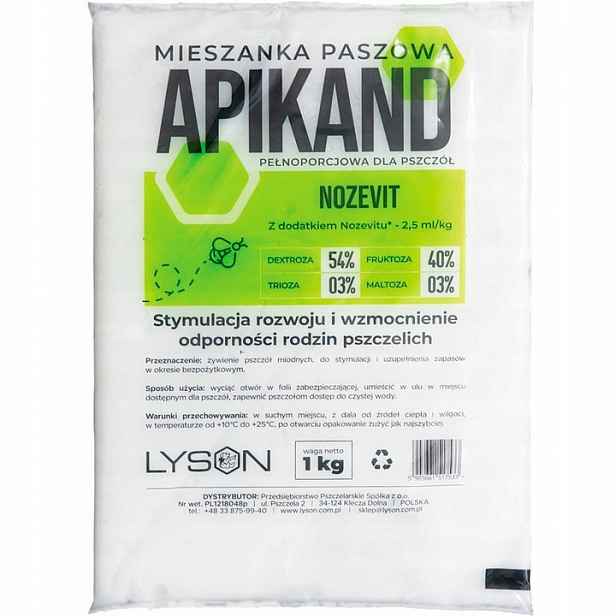 Apikand těsto Nozevit 20 kg těsto s nožem pro včely 20 x 1 kg