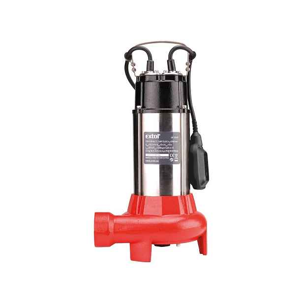 Čerpadlo el. ponorné kalové s řezacím nožem 1100W 8895005
