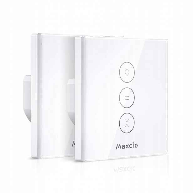 Inteligentní WiFi spínač rolet Maxcio Alexa/Google Home, aplikace 2 ks