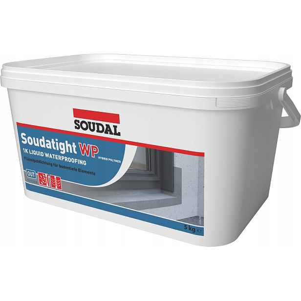 Soudal Soudatight Wp 5kg Fólie Epdm Tekutá Membrána Hydroizolace