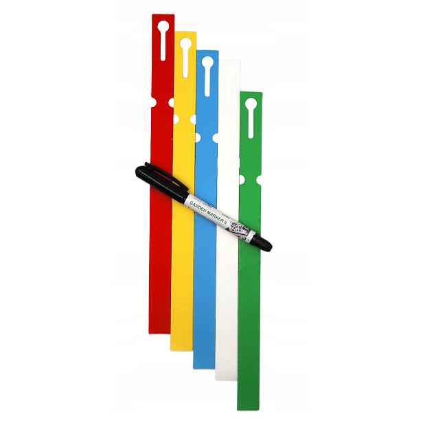 Marker II+ Etikety 5 Smyčkové barvy pro popis rostlin 300x20 mm (20x300) 500