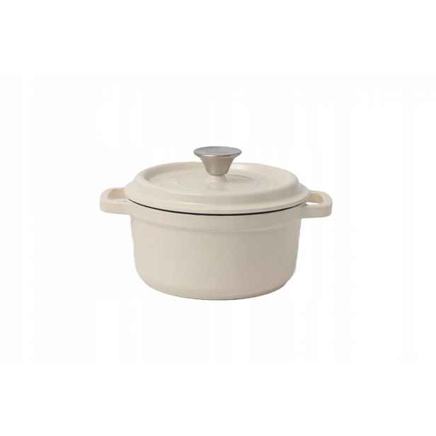 Hrnec 24 cm 4 l krémový Nois