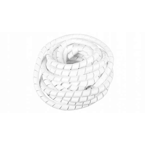 Spirálová ochranná hadička bílá – 10 m (2x5 m)