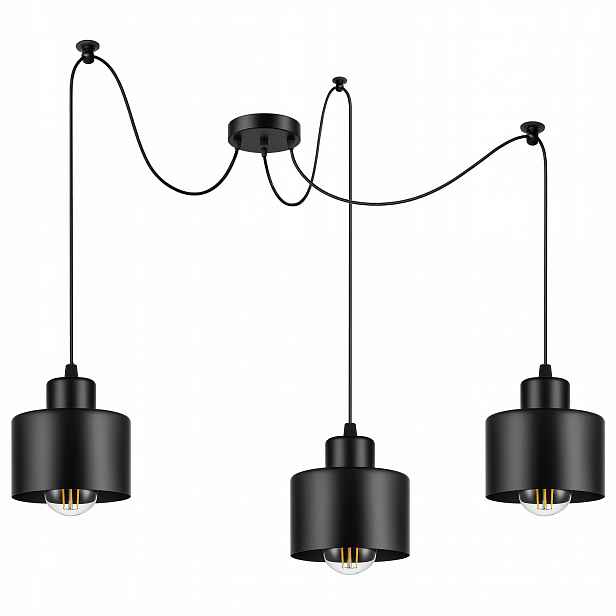 Závěsná Stropní Lampa, Lustr, Pavouk Edison Loft