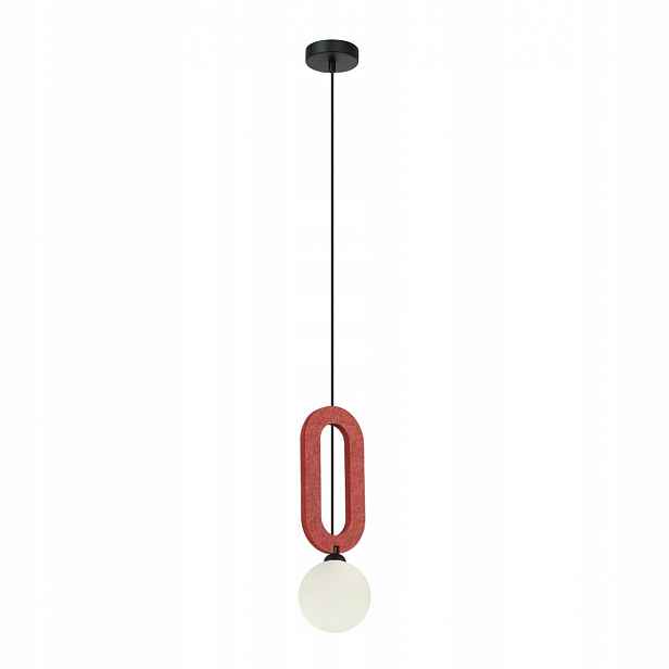 Závěsné svítidlo Masso Červená G9 Moderní 118 cm do kuchyně Italux