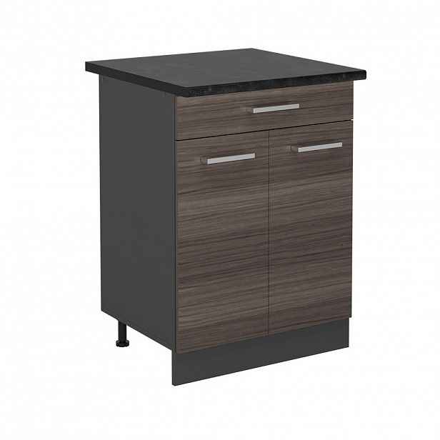 Vicco SPODNÍ SKŘÍŇKA KUCHYŇSKÉ LINKY R-Line Ušlechtilá šedá 60 cm , PD Antracit