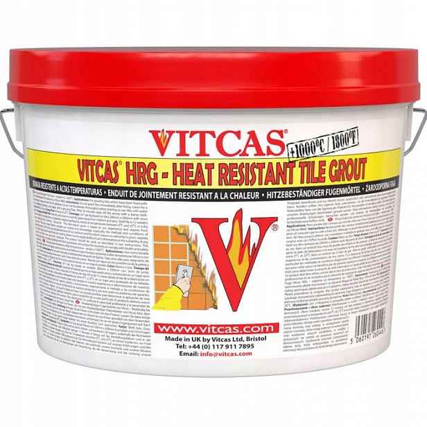 Fuga Žáruvzdorná šedá Vitcas Hrg 1000°C 2,5 kg Šedá