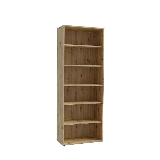 INLO vysoký regál šířka 84,5 cm, dub artisan