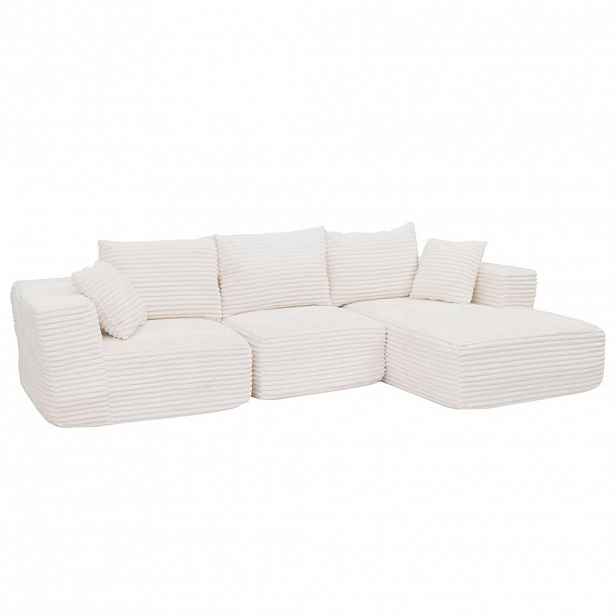 MCW SOFA-GARNITUR Bílá