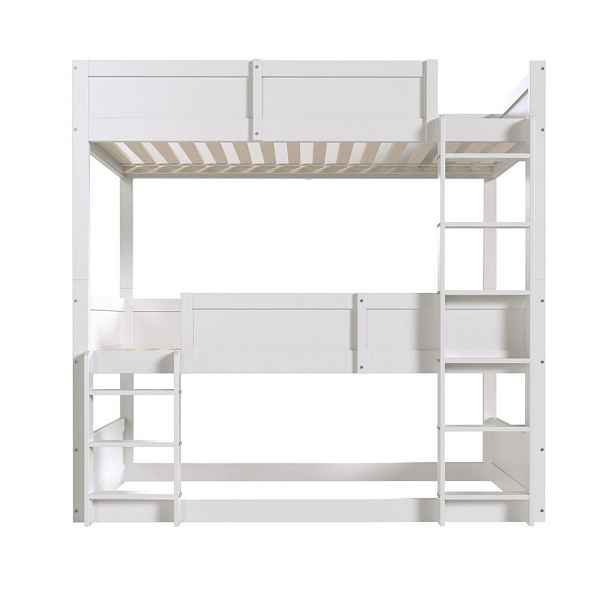 Modenvie PALANDA 90/200 cm ze dřeva bílá, rozložitelná
