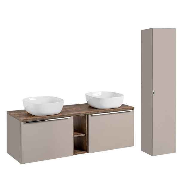 Petits-meubles KOUPELNOVÝ NÁBYTEK 140cm Éros 2er-Set Krtek