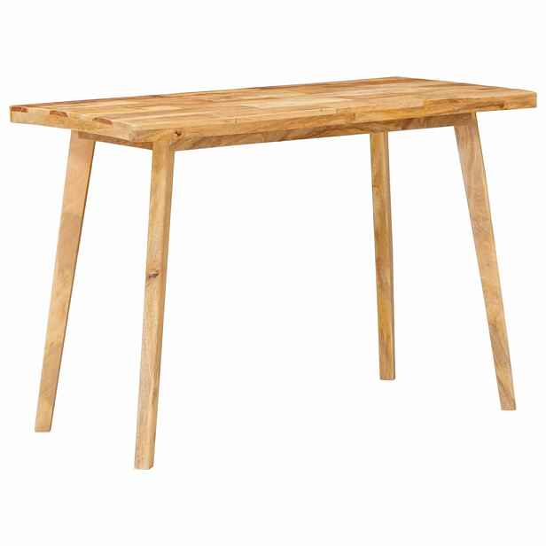 vidaXL Jídelní stůl 110 x 55 x 75 cm Masivní mangové dřevo Přírodní