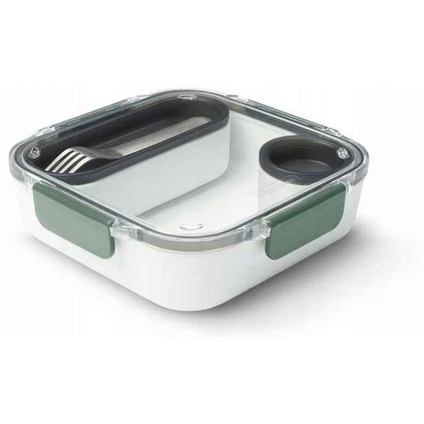BB-Čtvercový lunch box, mořský olivový