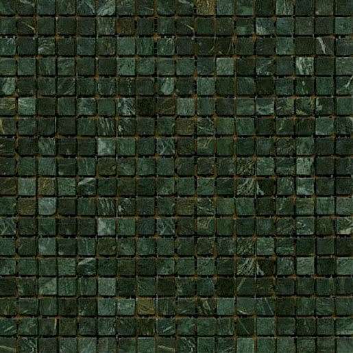 Kamenná mozaika zelená 30x30 cm mat STMOS15GRW