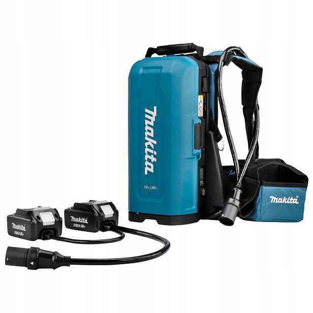 Sada napájení Makita 191A64-2 Lxt batoh PDC01 s adaptérem 2x18V Body