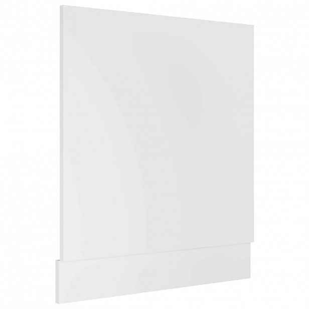 vidaXL Panel myčky "Lyon" bílý 59,5 x 3 x 67 cm, z umělého dřeva