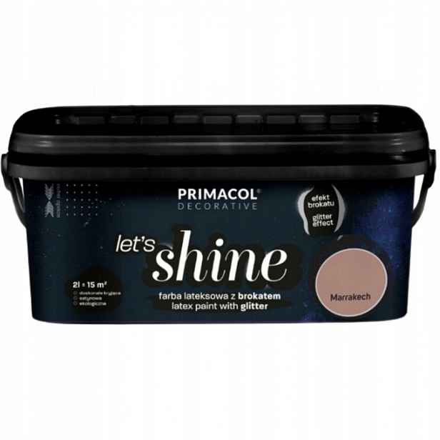 Primacol Let's Shine 2L Marrakech Barva Dekorativní Se Třpytkami
