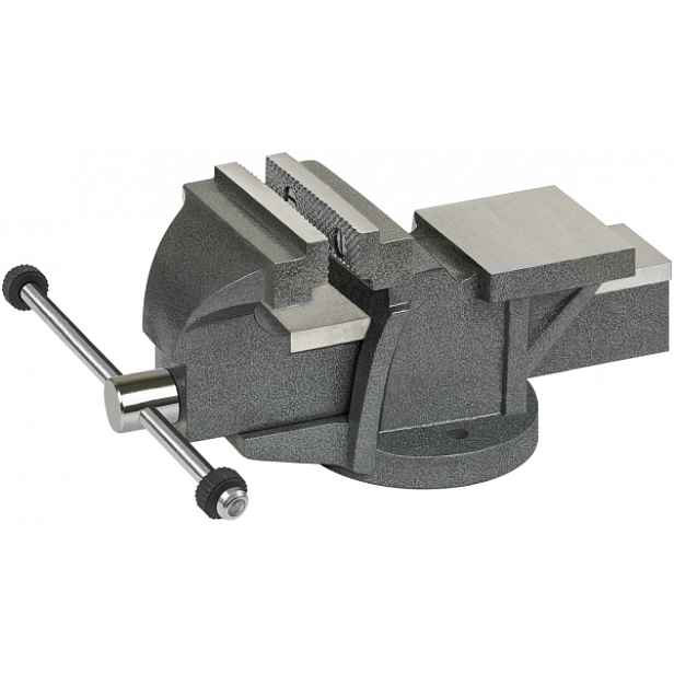 Stolní Svěrák Litinový S Pevnou Kovadlinou 125 MM 6,9 Kg
