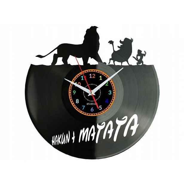 Afrika Savana Animals Nápad na Dárek Nástěnná Dekorace z vinylových desek