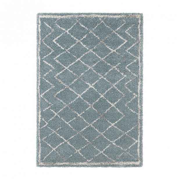 Modrý koberec Mint Rugs Belle, 200 x 290 cm