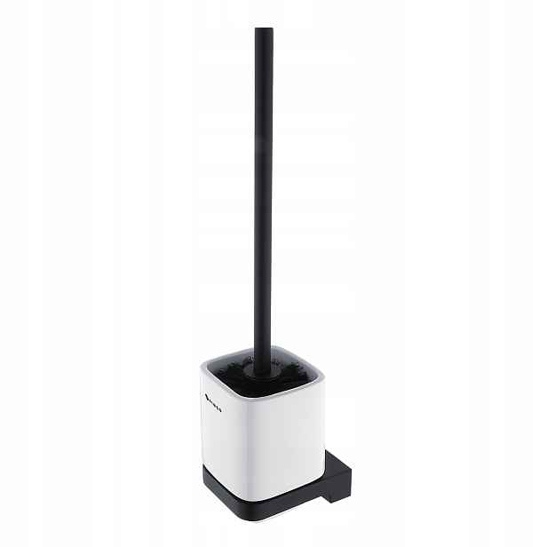 Nimco Maya Černá Wc kartáč, Wc štětka, keramická nádoba Mac 29094KN-90