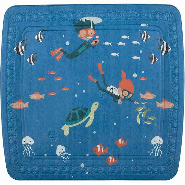 Spirella protiskluzová podložka do sprchy Scuba Diver, dětský motiv, Pvc, 5
