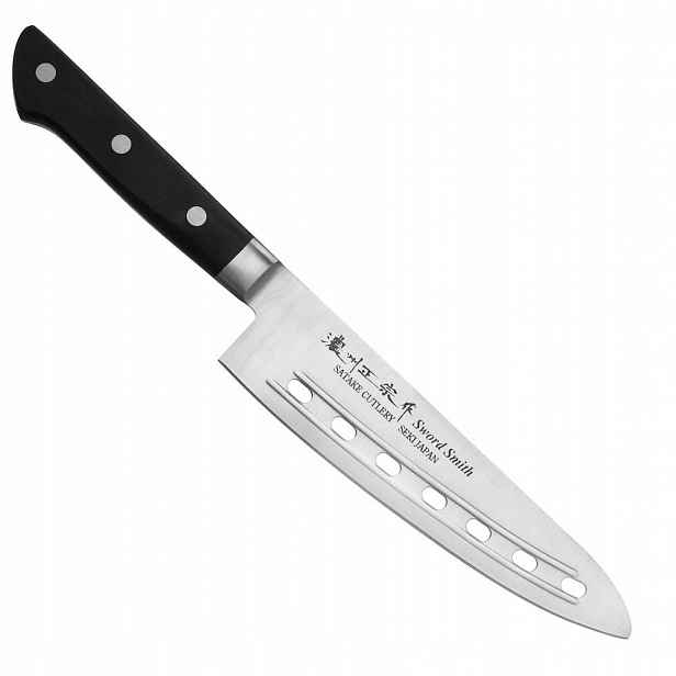 Satake sanitu Japonský Nůž šéfkuchaře Air Holes 56-58 Hrc 18 cm