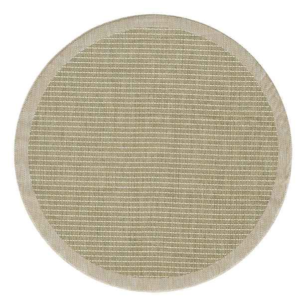 Khaki kulatý vnitřní a venkovní koberec ø 160 cm Giza 1410 – Ayyildiz Carpets