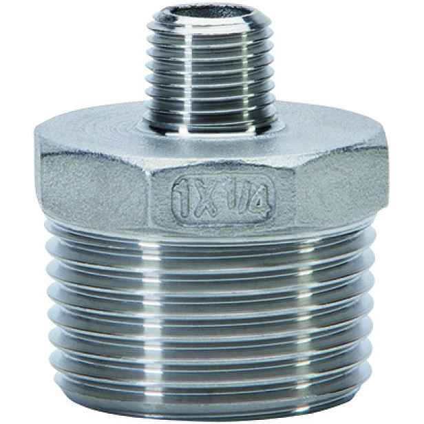 Vsuvka redukovaná nerezová Gebo č. 245 1"×3/4" MM