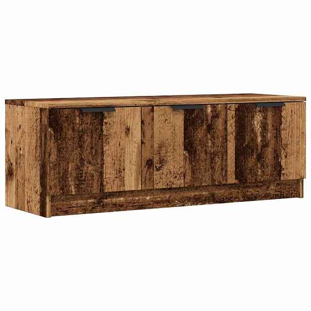 vidaXL TV skříňka starého dřeva 102 x 35 x 36,5 cm kompozitní dřevo