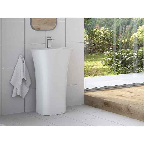 BESCO Olsen Spa  Assos KEASSLIVSBW - Volně stojící umyvadlo ASSOS S-LINE Black&White