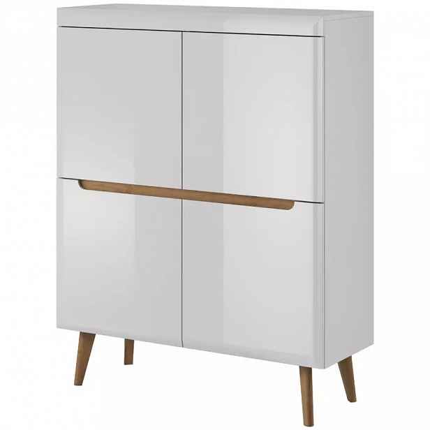 Komoda Nordi 107 cm Bílá