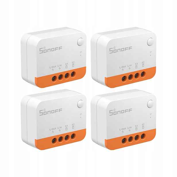 Sonoff ZBMINIL2 inteligentní vypínač Zigbee 2-kanálový 4 ks